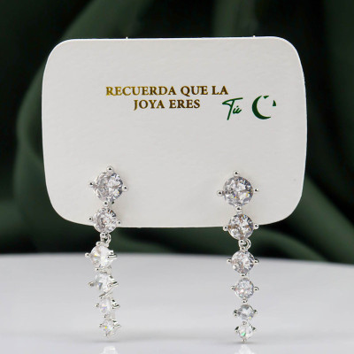 Aretes en covergol Rodinado