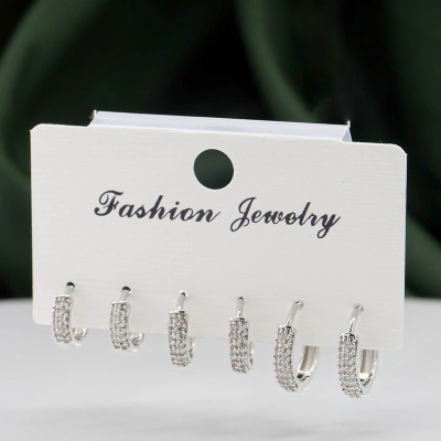 Set x3 de candongas en covergold rodinado