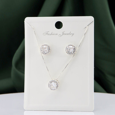 Set en covergold con baño en Rodio