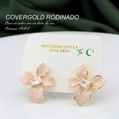 Aretes en covergol Rodinado