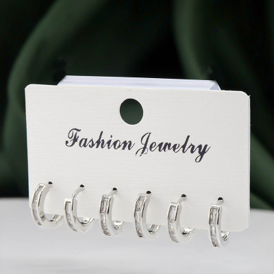 Set x3 de candongas en covergold rodinado