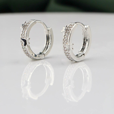 Aretes en covergol Rodinado