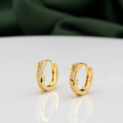 Aretes en covergol Rodinado