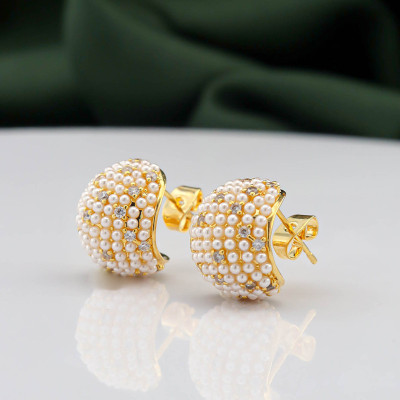 Aretes en covergol Rodinado