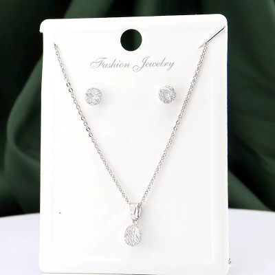 Set en covergold con baño en Rodio