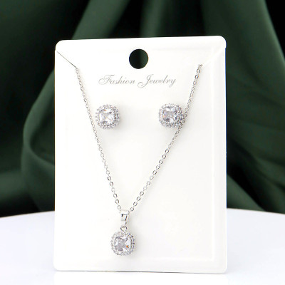 Set en covergold con baño en Rodio