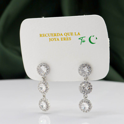 Aretes en covergol Rodinado