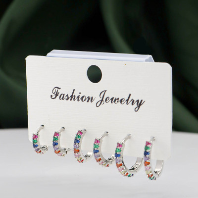 Set x3 de candongas en covergold rodinado