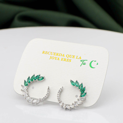 Aretes en covergol Rodinado