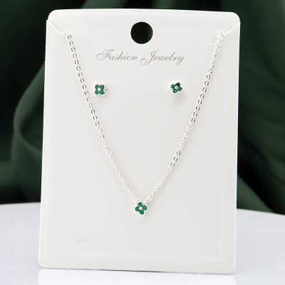 Set en covergold con baño en Rodio