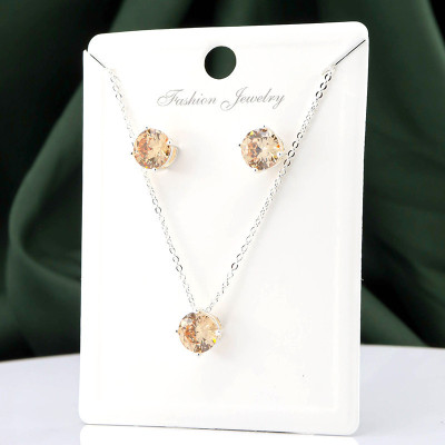 Set en covergold con baño en Rodio