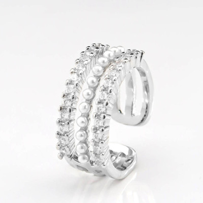 Anillo en covergold Rodinado