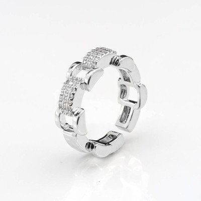 Anillo en covergold Rodinado