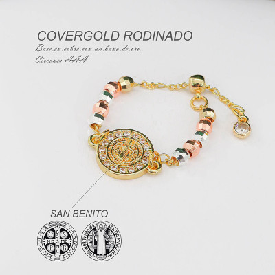 Anillo en covergold Rodinado