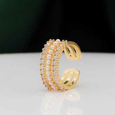 Anillo en covergold Rodinado