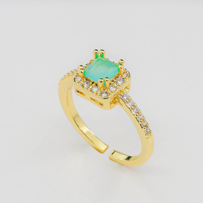 Anillo en covergold Rodinado