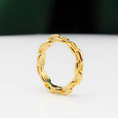 Anillo en covergold Rodinado