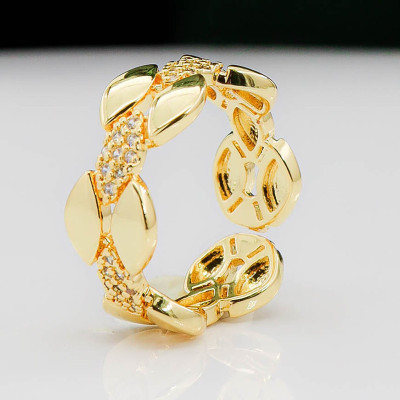 Anillo en covergold Rodinado