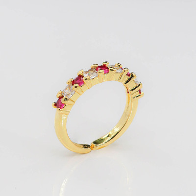 Anillo en covergold Rodinado