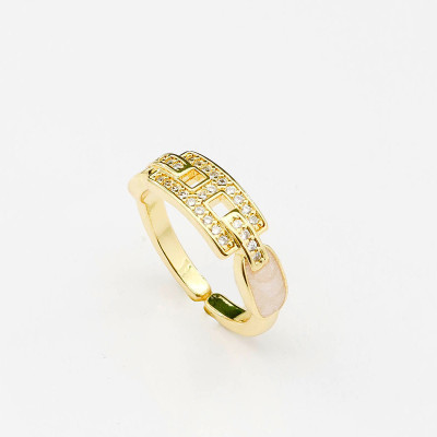 Anillo en covergold Rodinado