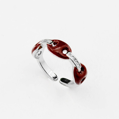 Anillo en covergold Rodinado