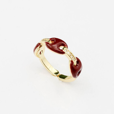 Anillo en covergold Rodinado