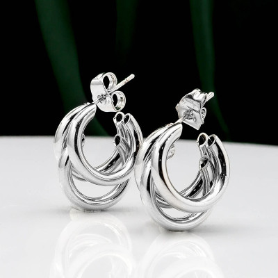 Aretes en covergol Rodinado