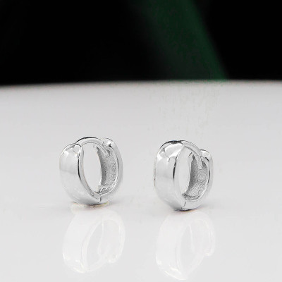 Candonga en plata ley 295 con baño en Rodio