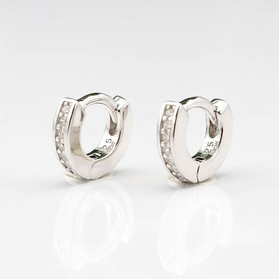 Candonga en plata ley 295 con baño en Rodio