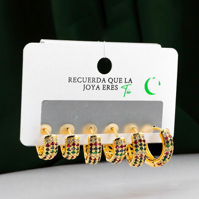 Set de Candongas x3 en Covergold Rodinado