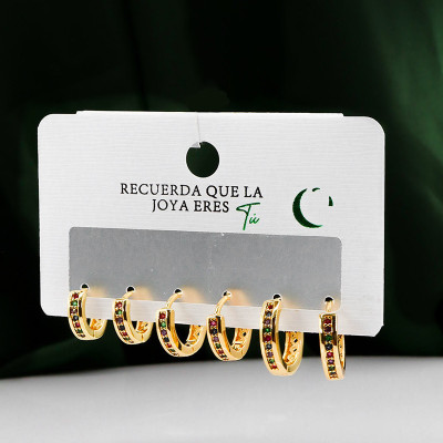 Set de Candongas x3 en Covergold Rodinado