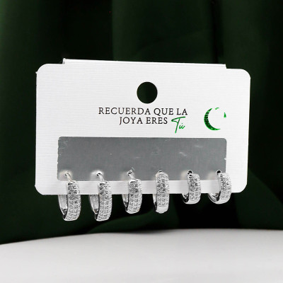 Set de Candongas x3 en Covergold Rodinado