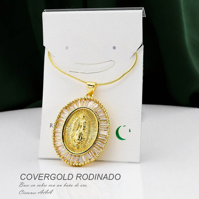 Collar en Covergold Rodinado