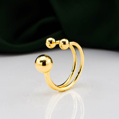 Anillo en Covergold Rodinado