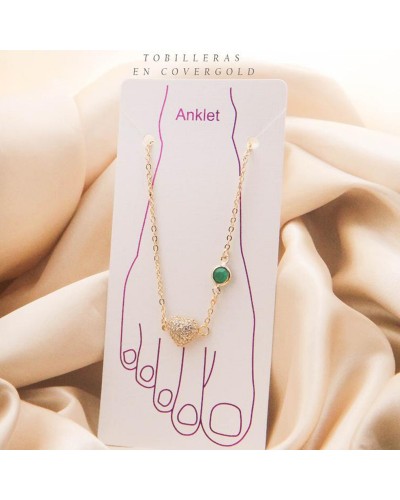 Tobillera En Covergold