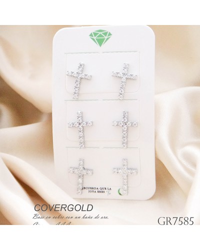 Set De Aretes En Covergold