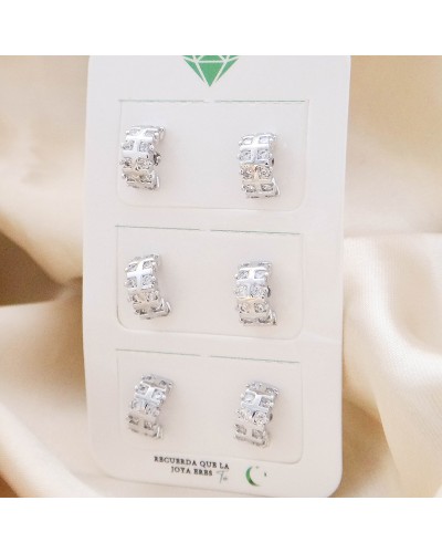 Set De Aretes En Covergold