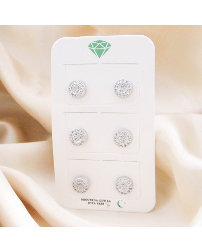 Set De Aretes En Covergold