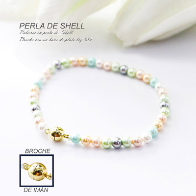 Pulsera de perla Shell