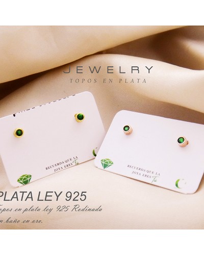 Aretes En Plata Ley 925