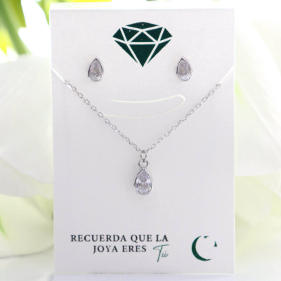 Set en plata ley 925