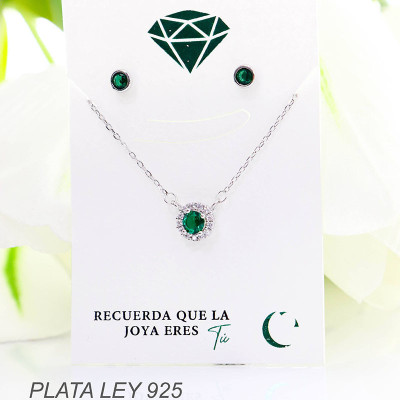 Set en plata ley 925