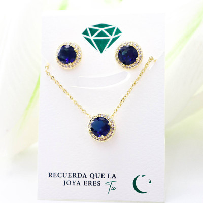 Collar con dije en covergold