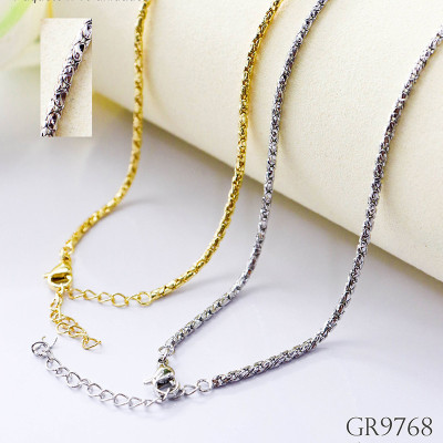 Cadena en covergold paquete x 10