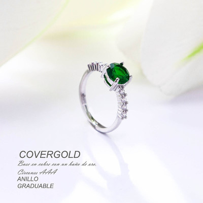 Anillo ajustable en covergold