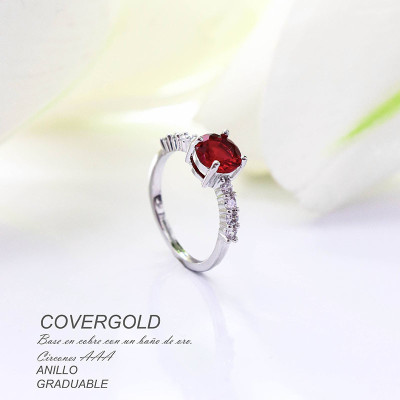 Anillo ajustable en covergold