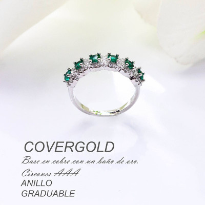 Anillo ajustable en covergold