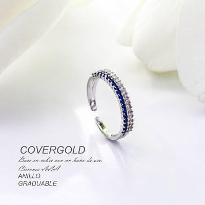 Anillo ajustable en covergold