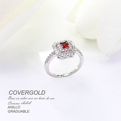 Anillo ajustable en covergold